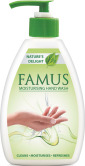Famus Moisturising Hand wash Pump Bottle 200ml - Natures Delight